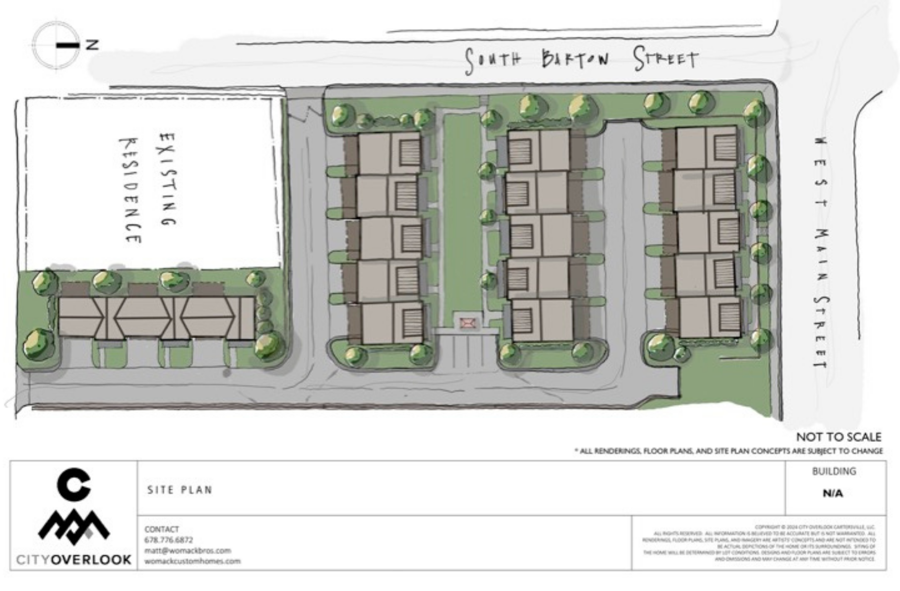 City Overlook Site Plan